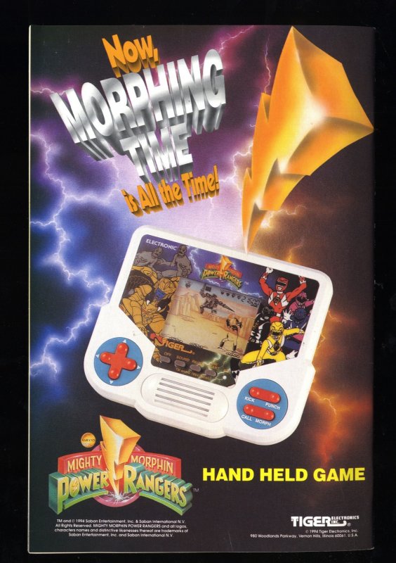 Mighty Morphin Power Rangers (1994) #1 NM- 9.2