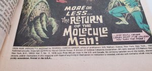 Iron Man Annual #3 Marvel (1976) Man-Thing and Molecule Man F/VF