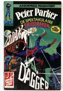 SPECTACULAR SPIDER-MAN #64-Belgium ed. Comic Book 1st Cloak and Dagger 1983