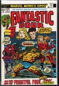 Fantastic Four #129 (1972) Fantastic Four [Key Issue]