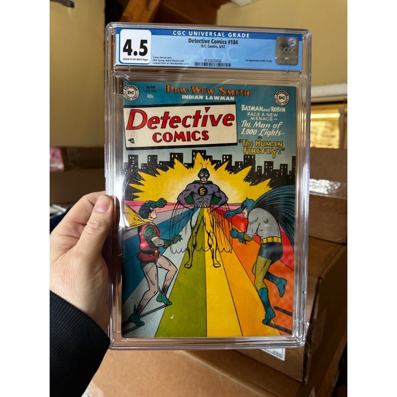 Detective Comics #184 CGC 4.5 1st Firefly (SS)