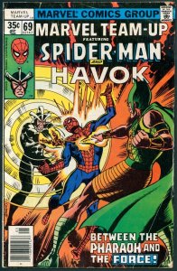 Marvel Team-Up 69 FN+ 6.5 Havok Marvel 1978