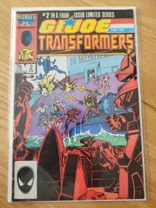 G.I. Joe and the Transformers #2 (1987) G.I. Joe NM