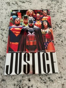 Justice Hardcover DC Comics Graphic Novel Comic Book Vol. # 1 Batman Flash DH34