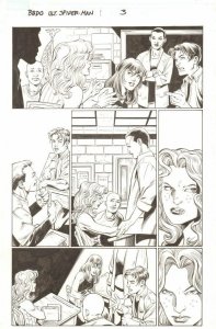 BBDO Campbell's Diversity: Ultimate Spider-Man/Ult X-Men #1 p.3 by Mark Bagley