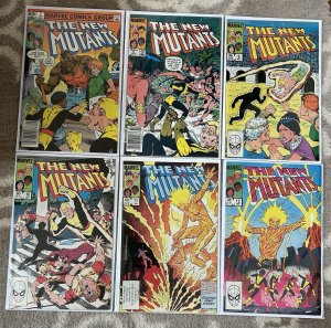 New Mutants #7,8,9,10,11,12 1983 Lot X-Men Chris Claremont