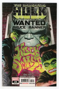 Immortal Hulk #28 Al Ewing Minotaur Teen Brigade Alex Ross Cover NM