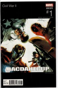 Civil War II #1 Hip Hop Variant!
