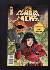 Combat Jacks #1 - SIGNED BY MARK MCKENNA! (9.0/9.2) 2012