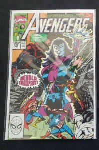 AVENGERS 2PC (VF/NM)WANDAVISION & NEBULA, ISSUES #318 & 321, IRON MAN, THOR 1990