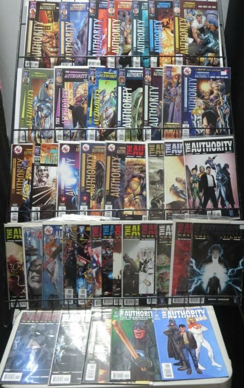 AUTHORITY MEGA-SAMPLER! Wildstorm, 41 issues! VF/+ Warren Ellis, Frank Quitely