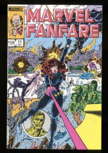 Marvel Fanfare #11 VF 8.0 1st Iron Maiden!