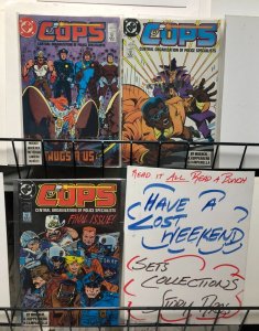 COPS (1988-1989) 1-15 Hasbro toy line/ TV show spinoff 