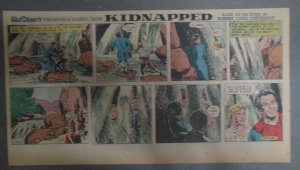 10/13 Walt Disney's Kidnapped Sunday Pages from 1960 Size: ~7.5 x 15 inches