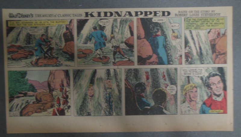 10/13 Walt Disney's Kidnapped Sunday Pages from 1960 Size: ~7.5 x 15 inches