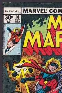 Ms. Marvel #10 Modok VF 8.0 Marvel Comic - Oct 1977
