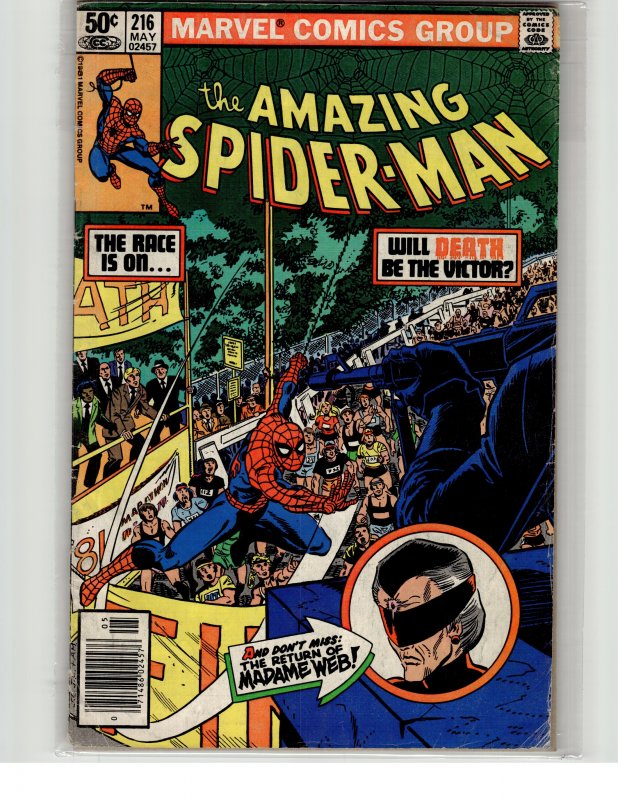 The Amazing Spider-Man #216 (1981) Spider-Man