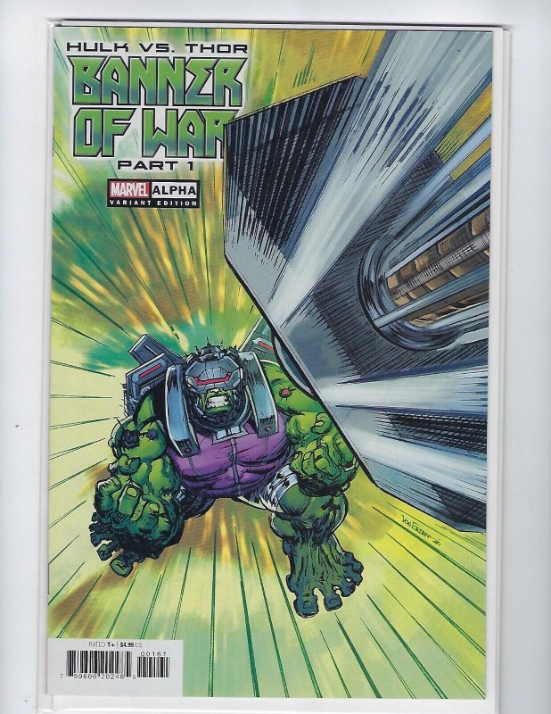 Hulk Vs Thor Banner Of War Alpha (2022) Cover E & Cover F set of 2 {NM}