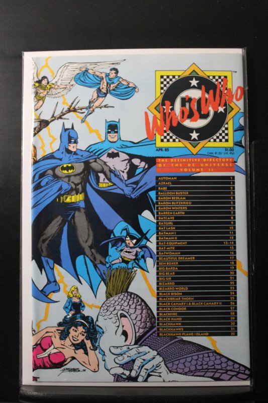 Who's Who: The Definitive Directory of the DC Universe #2 (1985)