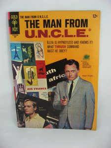 THE MAN FROM UNCLE 6 VF+ 1966 PHOTO COVER