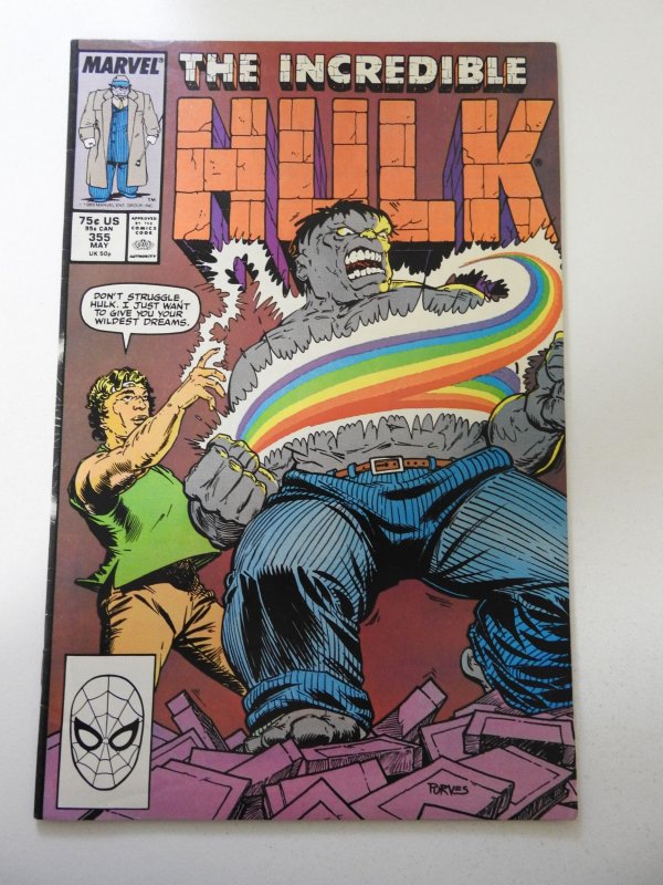 The Incredible Hulk #355 (1989) FN Condition