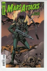 MARS ATTACKS (2018 D. E.) #3 VARIANT CVR B COLEMAN NM