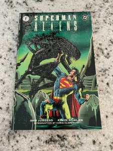 Superman Aliens DC Dark Horse Comics TPB Graphic Novel Comic Book Jurgens DH34