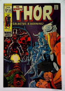 Thor (1966 series)  #162, Fine- (Actual scan)