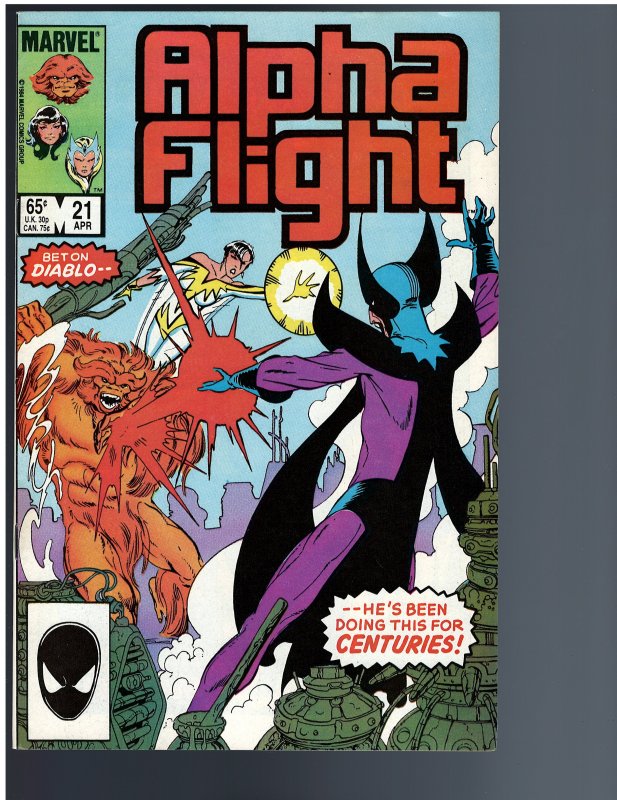 Alpha Flight #21 (1985)