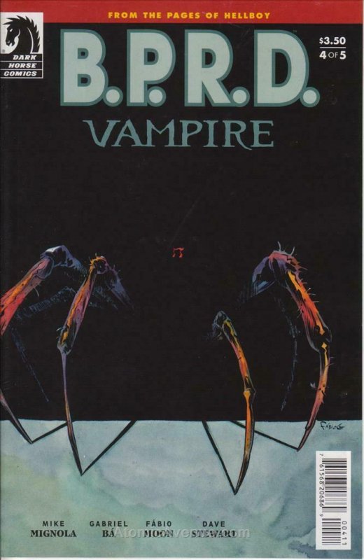 B.P.R.D.: Vampire #4 VF/NM; Dark Horse | save on shipping - details inside