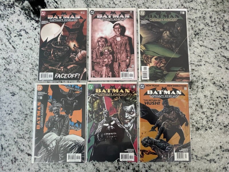 6 Batman Gotham Knights DC Comic Books # 50 51 52 53 54 55 NM 1st Prints 22 J223