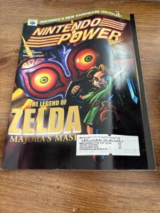 Nintendo Power Magazine # 137 October 2000 Zelda Majora's Mask Cover 7 J399