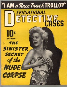 MAG: Sensational Detective Cases #7 10/1941-Sinister Secret Of The Corpse-pul...