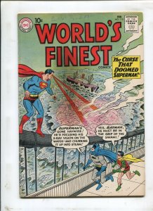 WORLDS FINEST COMICS #115 - THE CURSE THAT DOOMED SUPERMAN! - (4.0) 1961