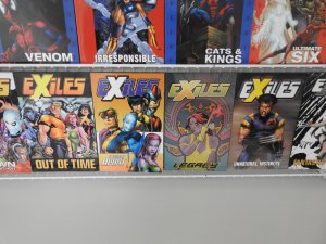 Huge Lot 51 TPB's W/ Spider-Man, Exiles, +More! Avg VF Condition!