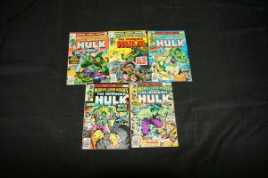 MARVEL SUPER HEROES FEATURING THE HULK LOT OF 11 COMICS   F - VF