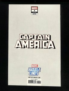 Captain America (2018) #4  Max Lim Virgin Variant