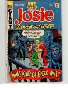 Josie and the Pussycats #64 (1972) Josie