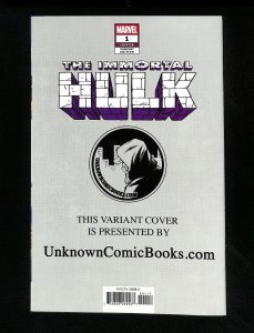 Immortal Hulk #1 Andrews Virgin Variant