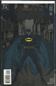 Batman: Shadow of the Bat #35 Embossed Cover (1995) Batman