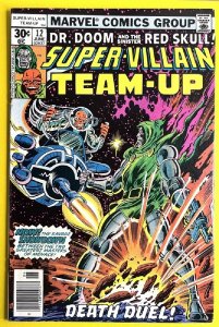 SUPER-VILLAIN TEAM-UP 12 DOCTOR DOOM RED SKULL MARVEL (1977)