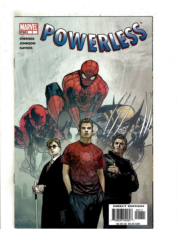 11 Comics FF 528 Powerless 1 Academy 7 3 Punisher 9 Mutopia 1 + HR16 