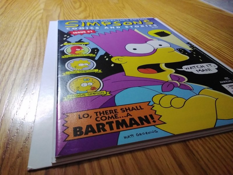 Simpsons Comics and Stories (1993) Newsstand Edition