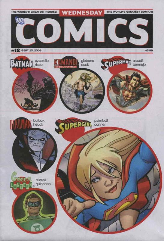 Wednesday Comics #12 VF/NM; DC | save on shipping - details inside