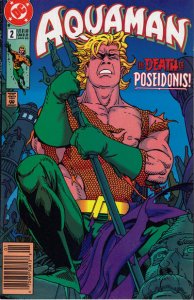 Aquaman (4th Series) #2 (Newsstand) VG ; DC | low grade comic Kevin Maguire