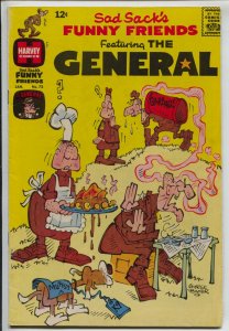Sad Sack's Funny Friends #72 1968-Harvey-The General-VF