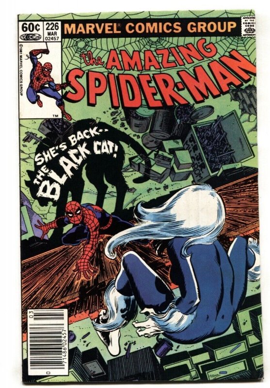 AMAZING SPIDER-MAN #226-comic book 1981-MARVEL VF