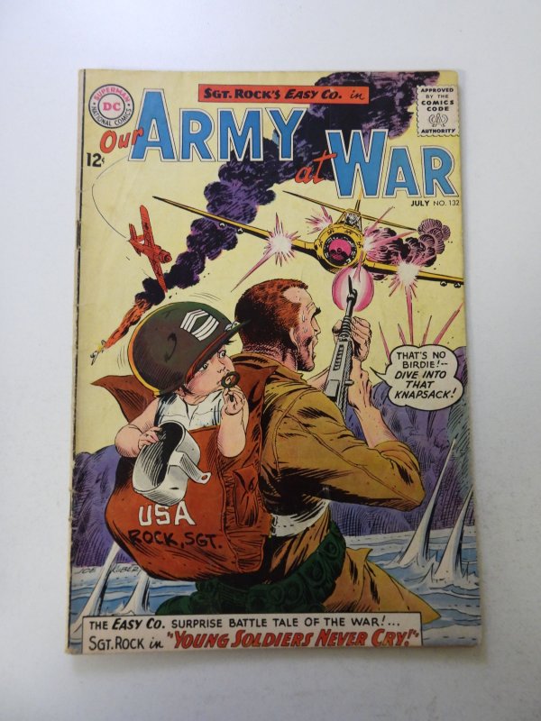 Our Army at War #132 (1963) VG- condition