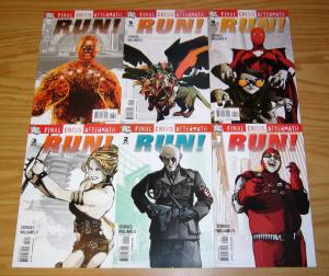 Final Crisis Aftermath: Run! #1-6 VF/NM complete series - dc comics 2 3 4 5 set