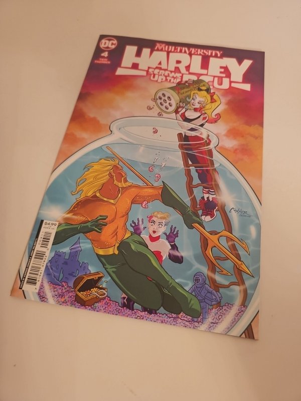 Multiversity 1 2 3 4 Mini Story Harley Quinn  Screws Up the DCU